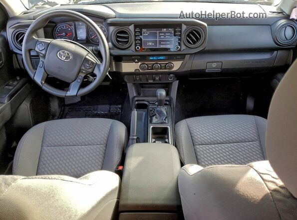 3TYRZ5CN5PT026753 2023 TOYOTA TACOMA Black Dashboard view