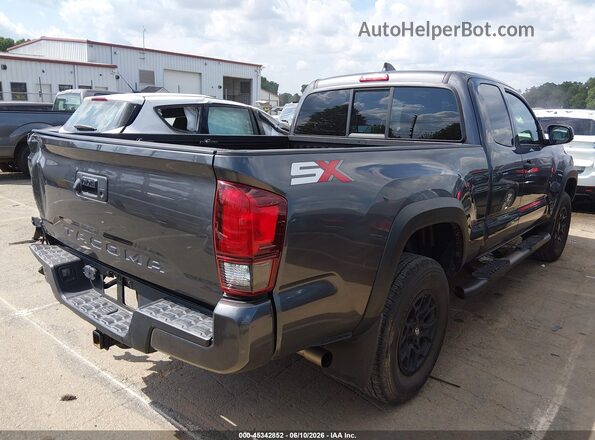 3TYRZ5CN6NT014530 2022 TOYOTA TACOMA Gray Rear right