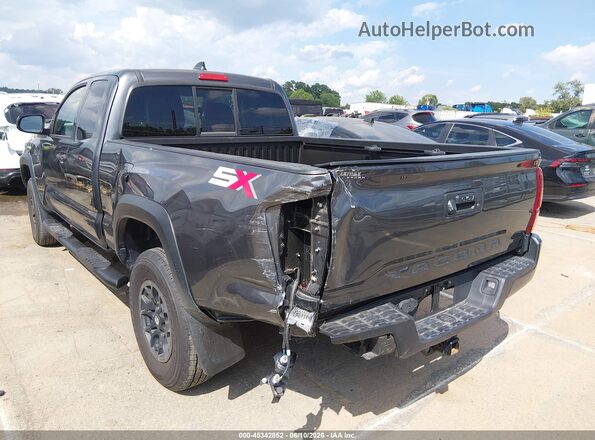 3TYRZ5CN6NT014530 2022 TOYOTA TACOMA Gray Rear left