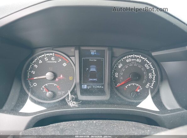 3TYRZ5CN7NT016951 2022 TOYOTA TACOMA Gray Vista de los asientos traseros