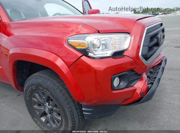 3TYRZ5CN8NT024198 2022 TOYOTA TACOMA Red 