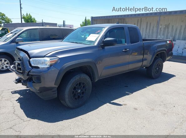 3TYRZ5CN9MT009871 2021 TOYOTA TACOMA Gray Front left