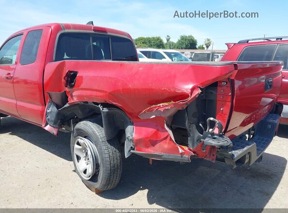 3TYRZ5CN9PT026805 2023 TOYOTA TACOMA Red Vista frontal