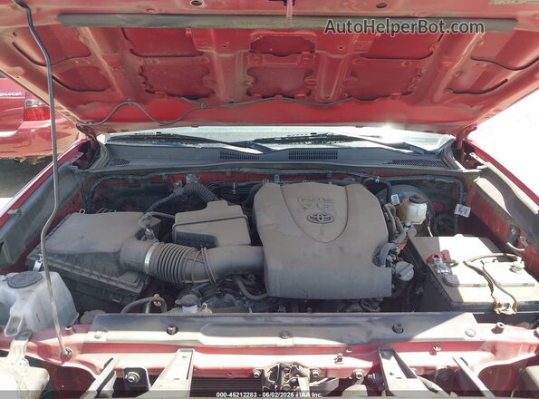 3TYRZ5CN9PT026805 2023 TOYOTA TACOMA Red Vista trasera