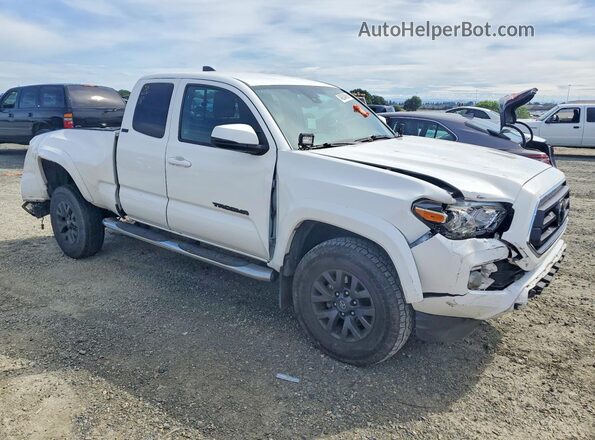 3TYRZ5CNXLT001938 2020 TOYOTA TACOMA White Front right