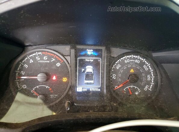 3TYSX5EN2MT005987 2021 TOYOTA TACOMA Gray Սարքավորումների վահանակի տեսք