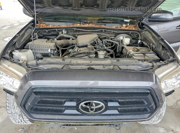 3TYSX5EN2MT005987 2021 TOYOTA TACOMA Gray Սալոնի հետևի տեսք
