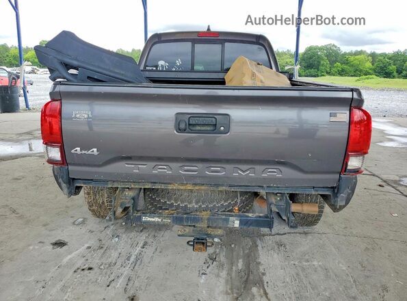3TYSX5EN2MT005987 2021 TOYOTA TACOMA Gray Հետևի տեսք