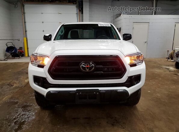3TYSX5EN2MT010171 2021 TOYOTA TACOMA White Front view