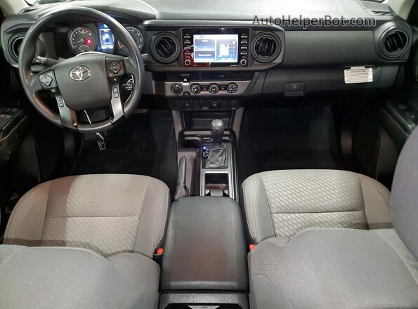 3TYSX5EN2MT010171 2021 TOYOTA TACOMA White Dashboard view