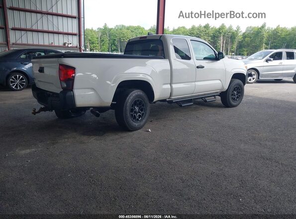 3TYSX5EN3MT004153 2021 TOYOTA TACOMA White უკანა მარჯვენა