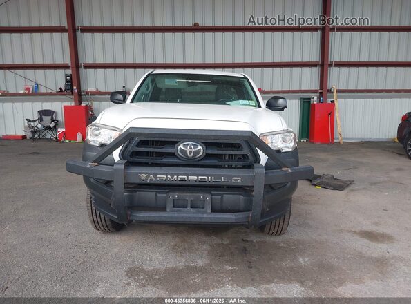 3TYSX5EN3MT004153 2021 TOYOTA TACOMA White ხელსაწყოთა პანელის ხედი
