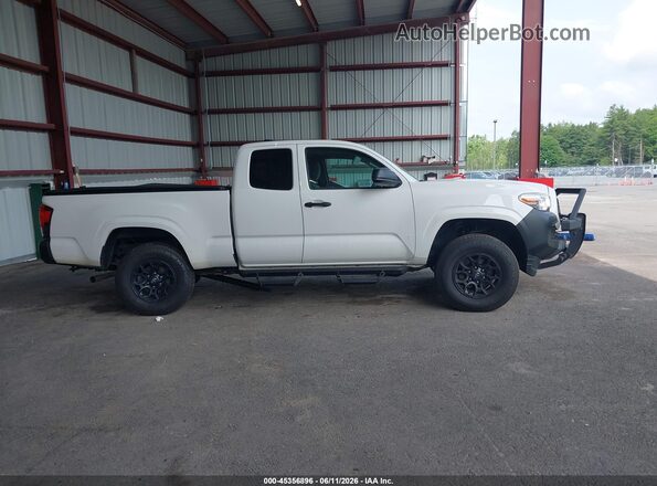 3TYSX5EN3MT004153 2021 TOYOTA TACOMA White უკანა სალონის ხედი