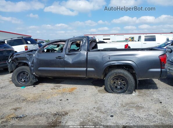 3TYSX5EN3MT006145 2021 TOYOTA TACOMA Gray უკანა სალონის ხედი