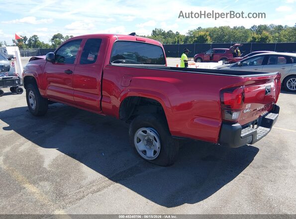 3TYSX5EN3PT019269 2023 TOYOTA TACOMA Red Trasero izquierdo