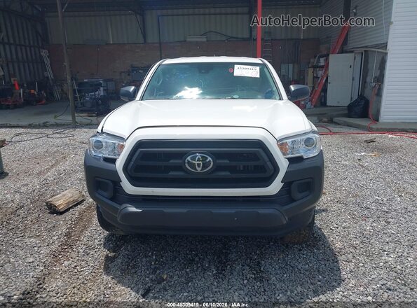 3TYSX5EN4PT020866 2023 TOYOTA TACOMA White Widok zestawu wskaźników