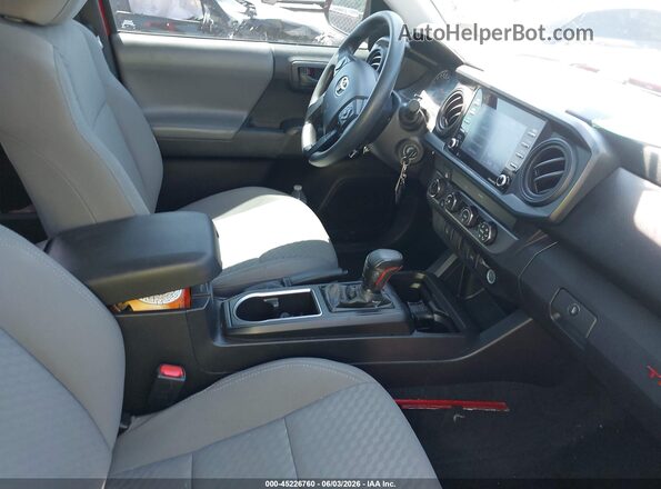 3TYSX5EN6MT005460 2021 TOYOTA TACOMA Red Front interior view