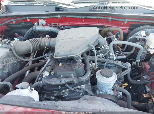 3TYSX5EN6MT005460 2021 TOYOTA TACOMA Red Rear view