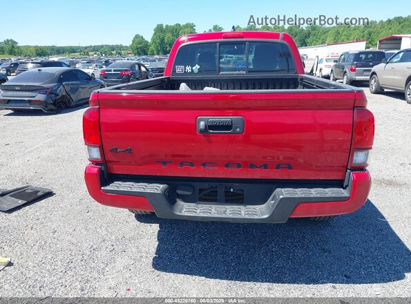 3TYSX5EN6MT005460 2021 TOYOTA TACOMA Red 