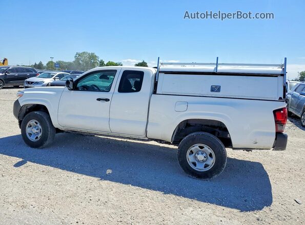 3TYSX5EN7MT006603 2021 TOYOTA TACOMA White Trasero izquierdo