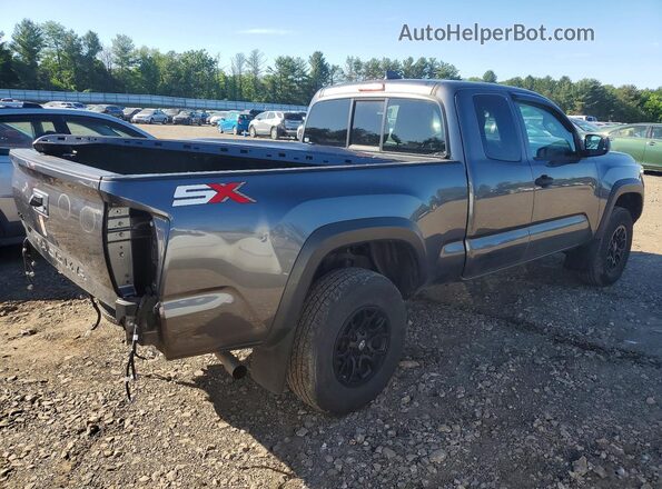 3TYSX5EN8MT006884 2021 TOYOTA TACOMA Gray 