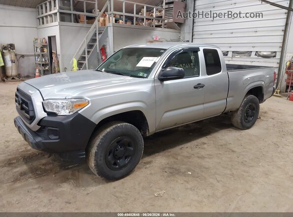3TYSX5ENXNT012008 2022 TOYOTA TACOMA Silver Front left