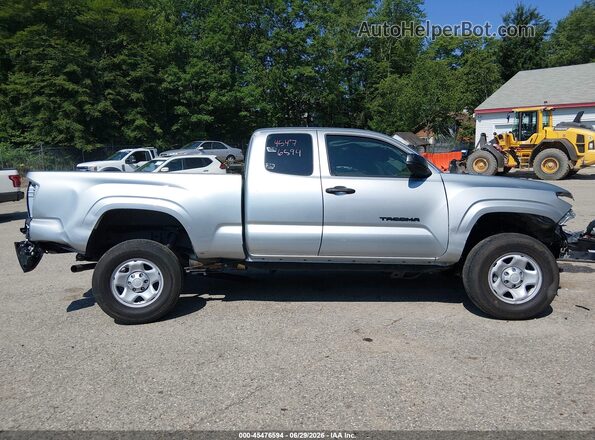 3TYSX5ENXNT017192 2022 TOYOTA TACOMA Silver Вид спереду
