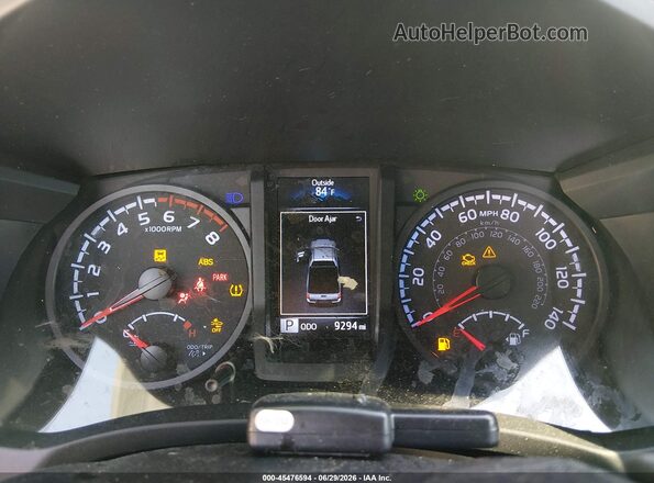 3TYSX5ENXNT017192 2022 TOYOTA TACOMA Silver Вид задніх сидінь