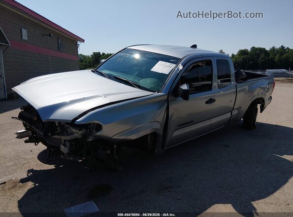 3TYSX5ENXNT017192 2022 TOYOTA TACOMA Silver Передня ліва чверть