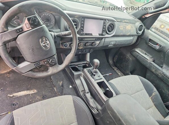 3TYSZ5AN0PT115697 2023 TOYOTA TACOMA White Dashboard view
