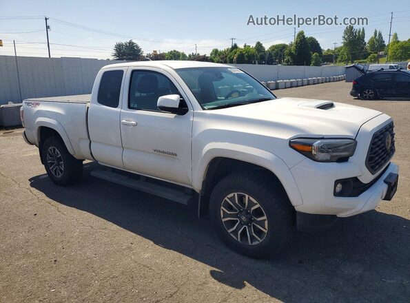 3TYSZ5AN1MT009724 2021 TOYOTA TACOMA White Առջևի աջ