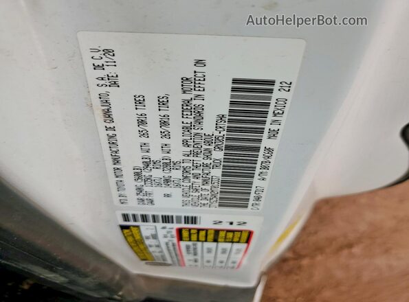 3TYSZ5AN2MT015337 2021 TOYOTA TACOMA White 