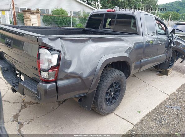 3TYSZ5AN3NT081705 2022 TOYOTA TACOMA Gray Հետևի աջ