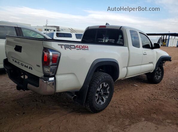 3TYSZ5AN4MT046833 2021 TOYOTA TACOMA White 