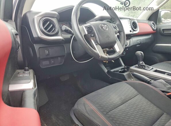3TYSZ5AN5MT046436 2021 TOYOTA TACOMA Gray Widok deski rozdzielczej