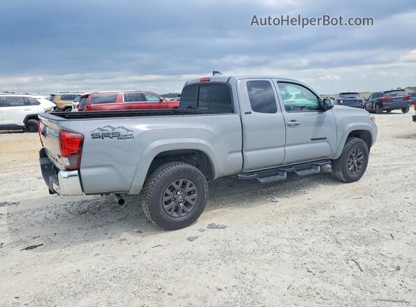 3TYSZ5AN5MT046436 2021 TOYOTA TACOMA Gray Tył prawy