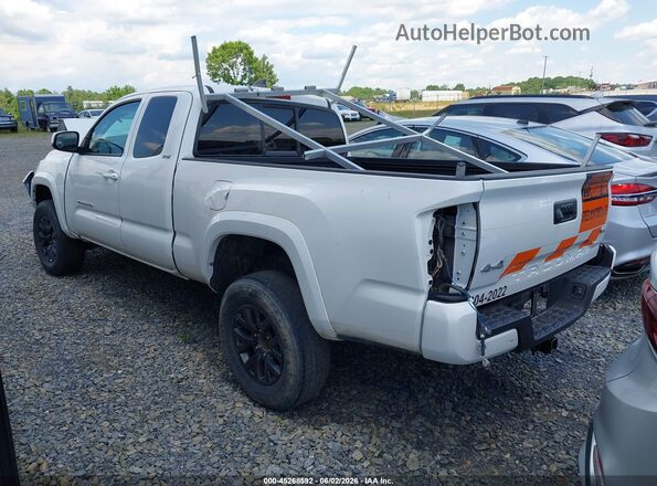 3TYSZ5AN5NT062881 2022 TOYOTA TACOMA White Trasero izquierdo