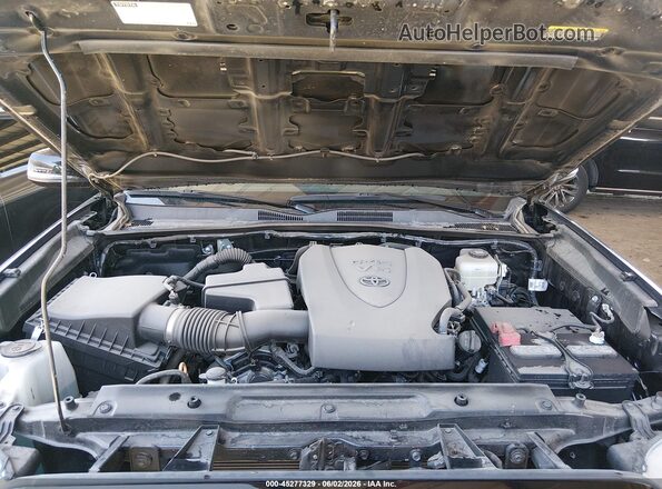 3TYSZ5AN6NT085974 2022 TOYOTA TACOMA Black Вид ззаду