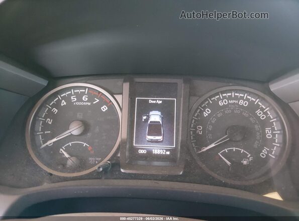 3TYSZ5AN6NT085974 2022 TOYOTA TACOMA Black Вид задніх сидінь