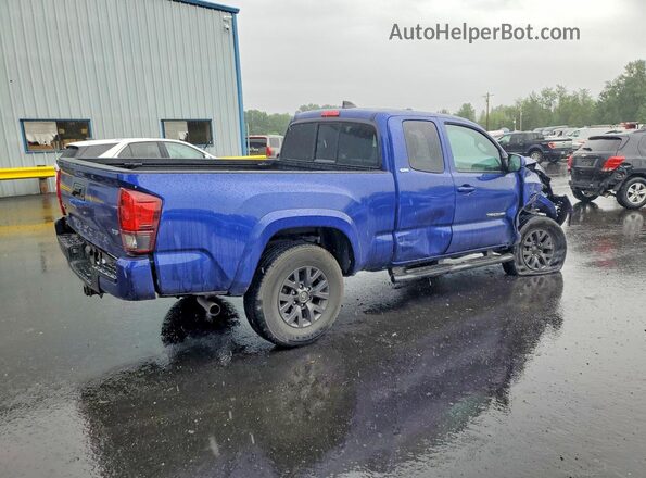 3TYSZ5AN7NT056211 2022 TOYOTA TACOMA Blue Rear right