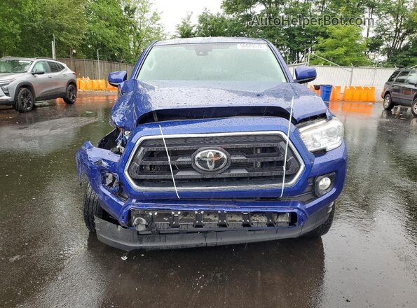 3TYSZ5AN7NT056211 2022 TOYOTA TACOMA Blue Front view