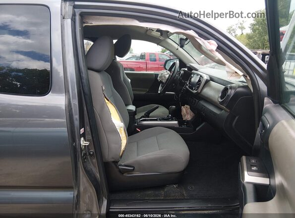 3TYSZ5ANXLT002754 2020 TOYOTA TACOMA Серый Вид салона спереди
