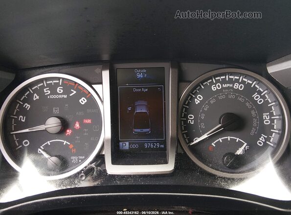 3TYSZ5ANXLT002754 2020 TOYOTA TACOMA Серый Вид задних сидений