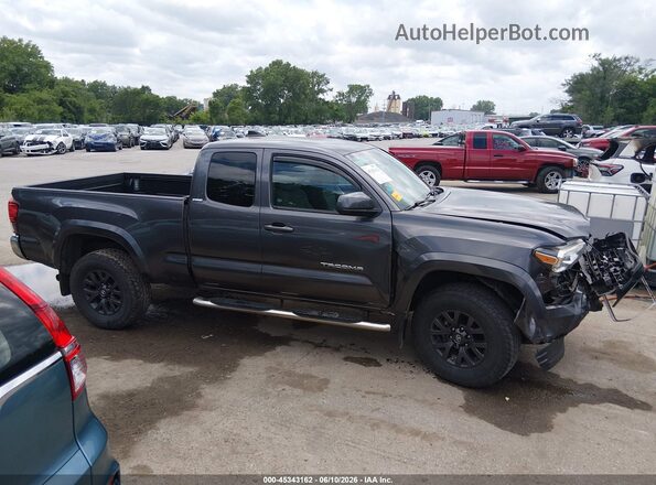 3TYSZ5ANXLT002754 2020 TOYOTA TACOMA Серый Вид задней части салона