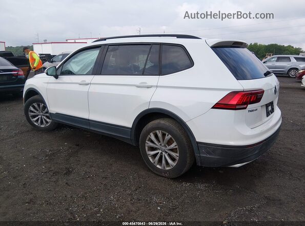 3VV0B7AX0JM098509 2018 VOLKSWAGEN TIGUAN Белый Задняя левая четверть