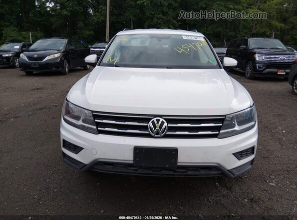 3VV0B7AX0JM098509 2018 VOLKSWAGEN TIGUAN Белый Вид щитка приборов