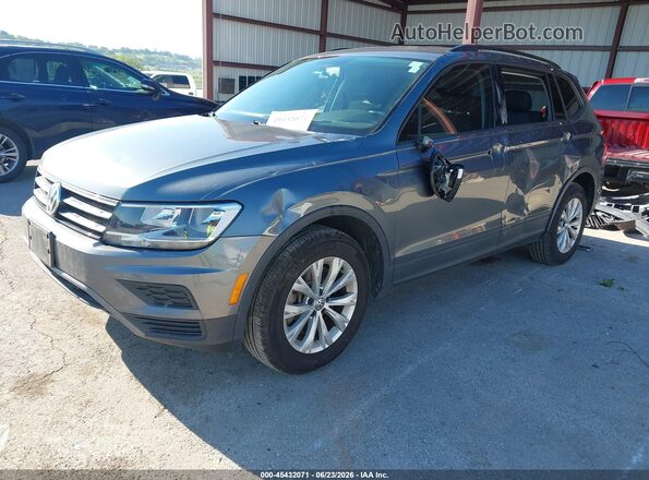 3VV0B7AX0LM158968 2020 VOLKSWAGEN TIGUAN Серый Передняя левая четверть