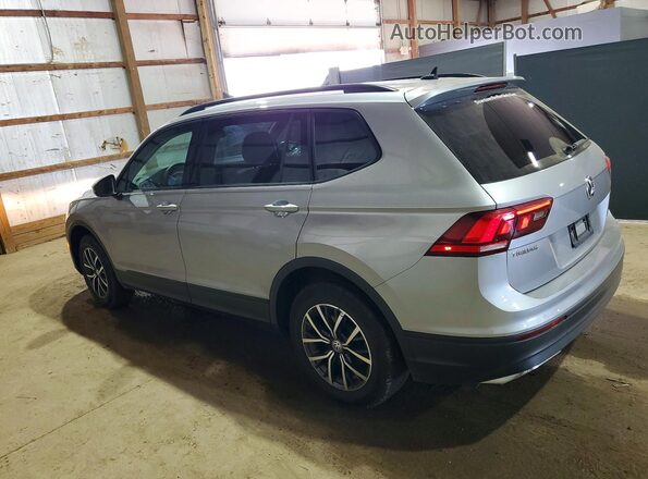 3VV0B7AX0MM013592 2021 VOLKSWAGEN TIGUAN Серебряный Задняя левая четверть