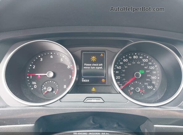 3VV0B7AX1JM081556 2018 VOLKSWAGEN TIGUAN Gray უკანა სავარძლების ხედი