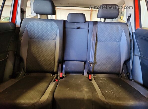 3VV0B7AX1KM052785 2019 VOLKSWAGEN TIGUAN Orange Вид задніх сидінь